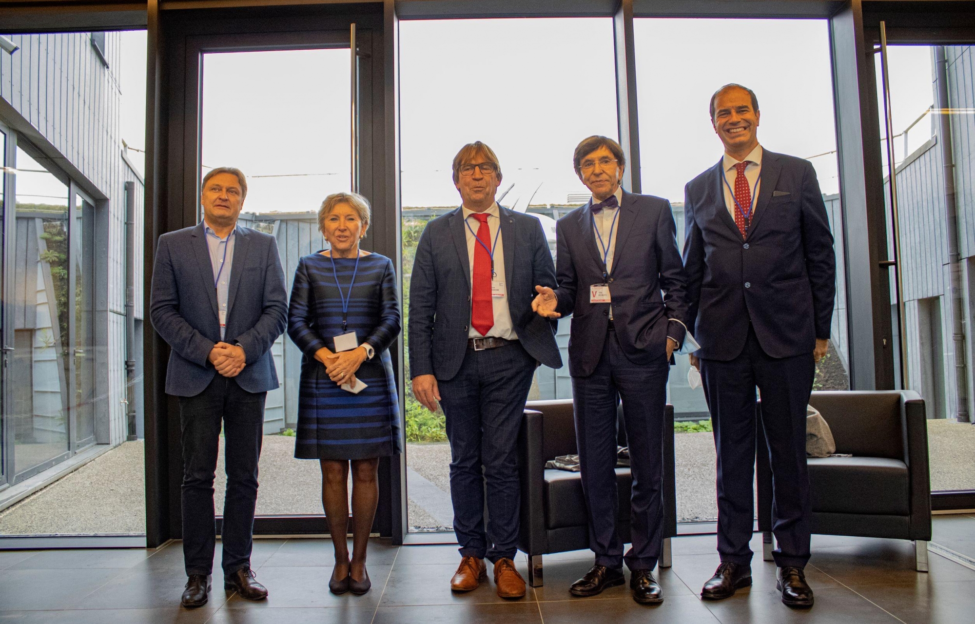 Telespazio Belgium _ On Tuesday  visit of the Walloon Minister-President, Elio Di Rupo