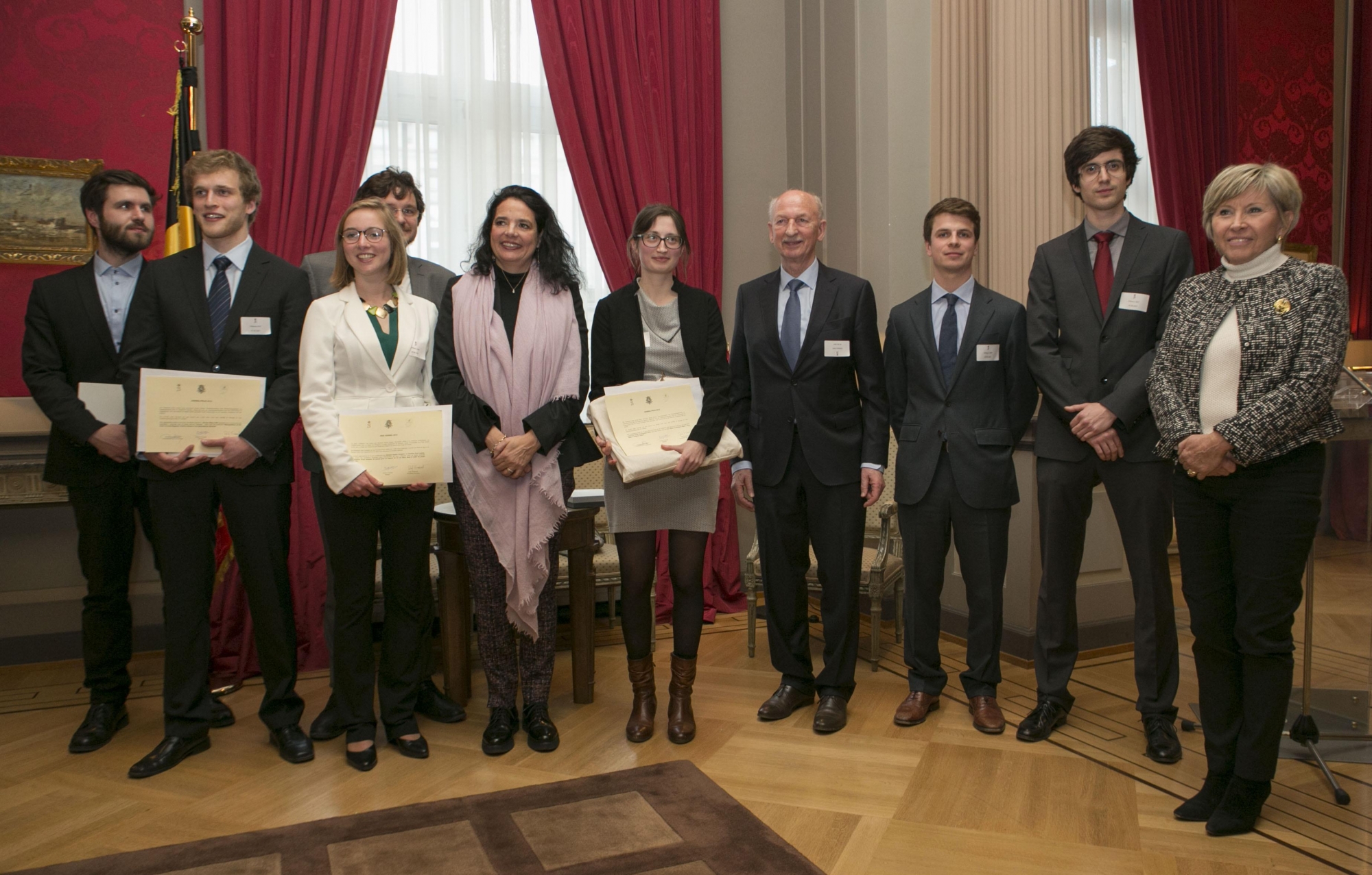 Five nominees for the Odissea Award for their graduate thesis 2016!  