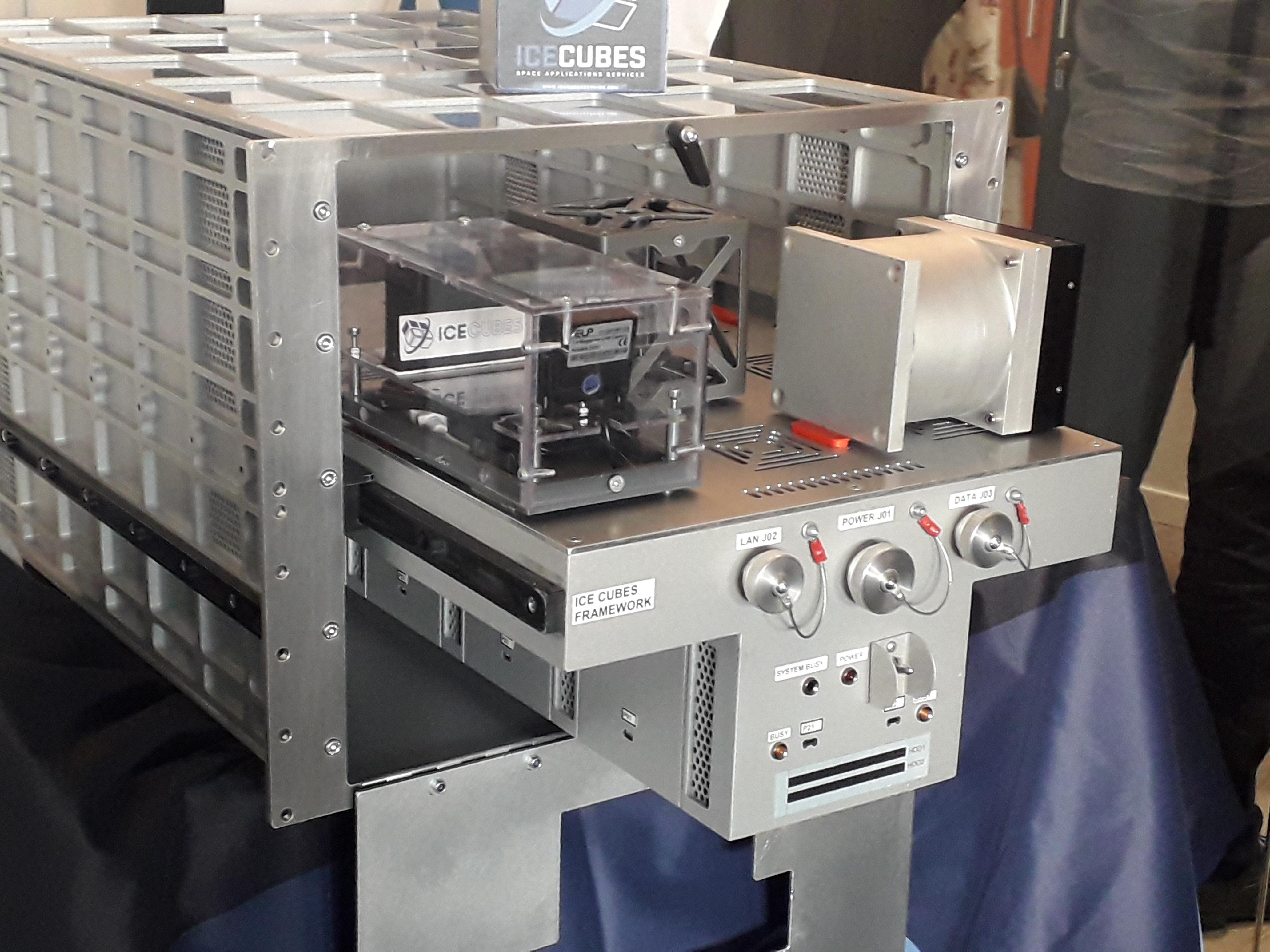 Space Applications Services launch the commercialisation of Ice Cubes 12 July - Brussels Space Applications Services launch the commercialisation of Ice Cubes 12 July - Brussels