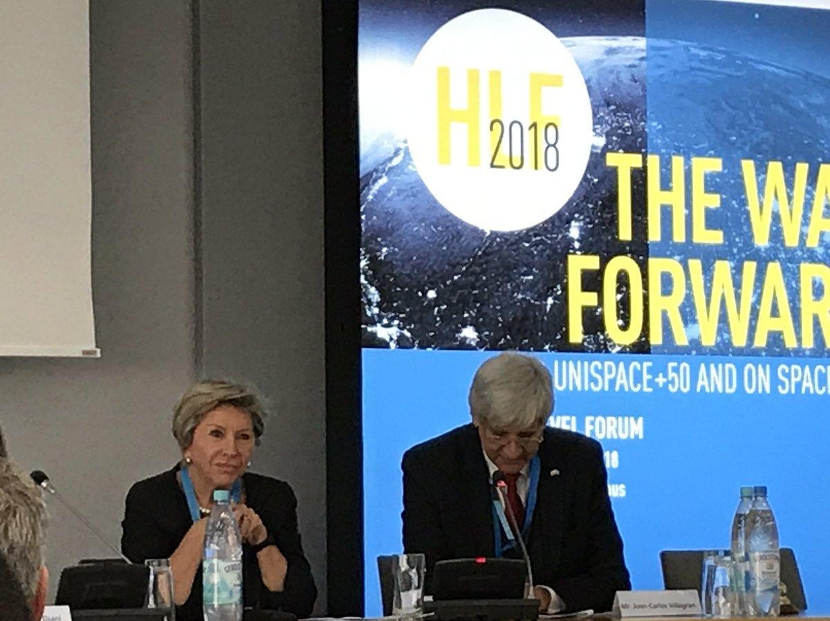 United Nations - High Level Forum: The way forward after UNISPACE+50 and on Space2030 -Bonn -Germany United Nations - High Level Forum: The way forward after UNISPACE+50 and on Space2030 -Bonn -Germany