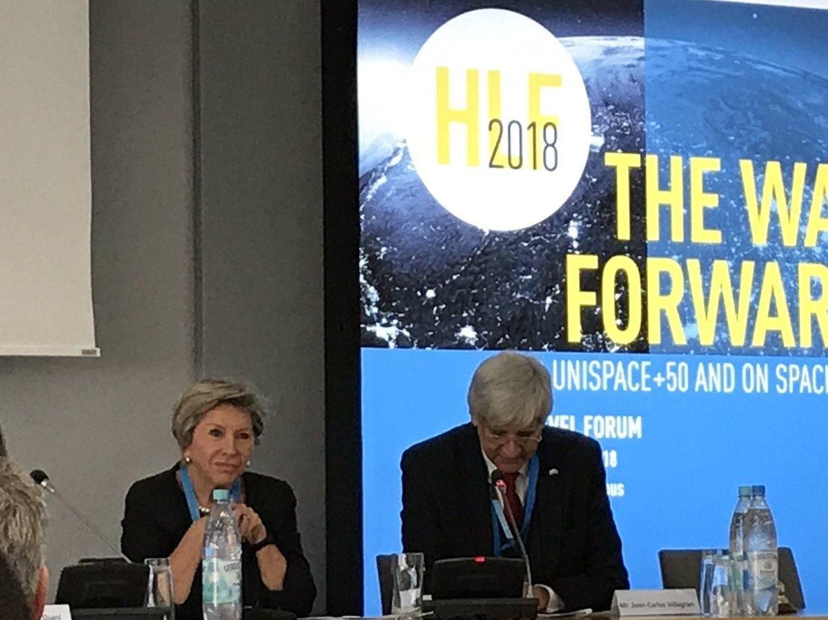 United Nations - High Level Forum: The way forward after UNISPACE+50 and on Space2030 -Bonn -Germany